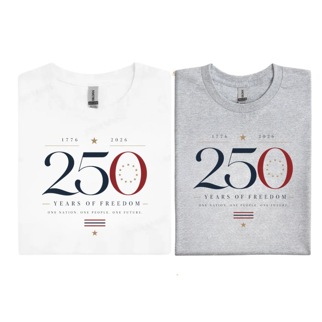 250 Years Of Freedom - White