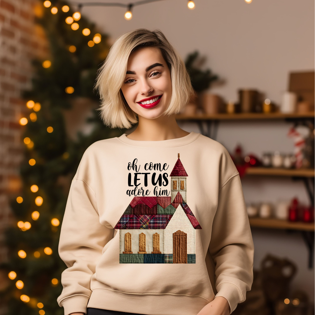 Oh Come Let Us Adore Him - Patchwork