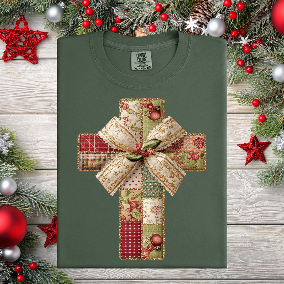 Cross - Faux patchwork