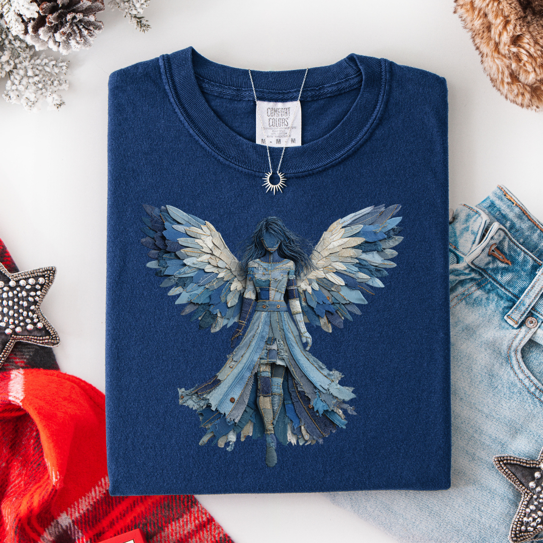 Angel Denim Patchwork