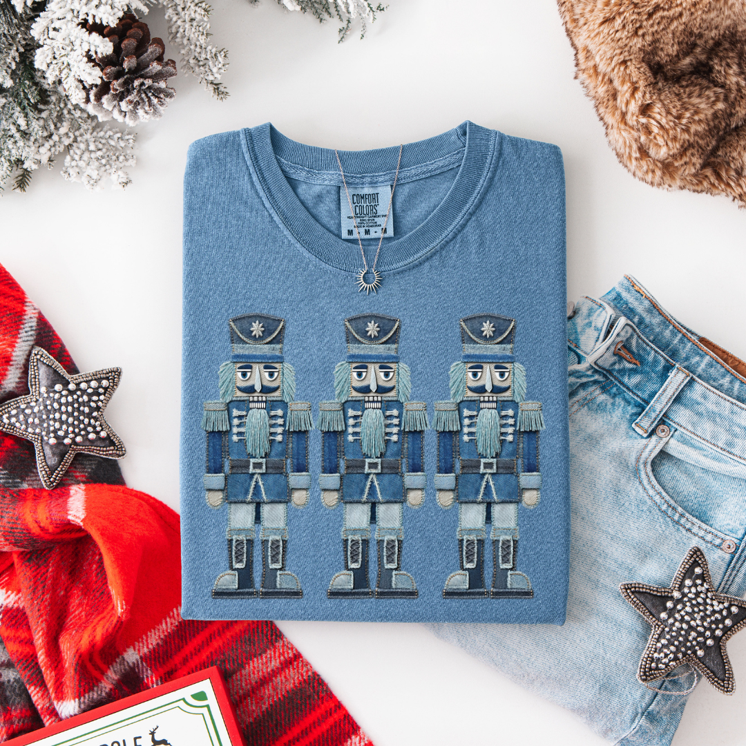 Nutcracker Denim Patchwork