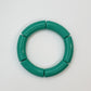 Teal - Chunky Bamboo Bangle