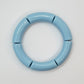 Baby Blue - Chunky Bamboo Bangle