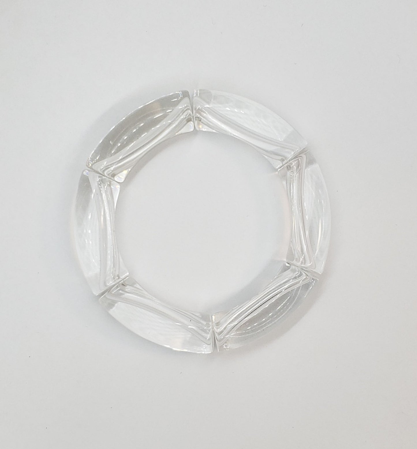 Crystal - Chunky Bamboo Bangle