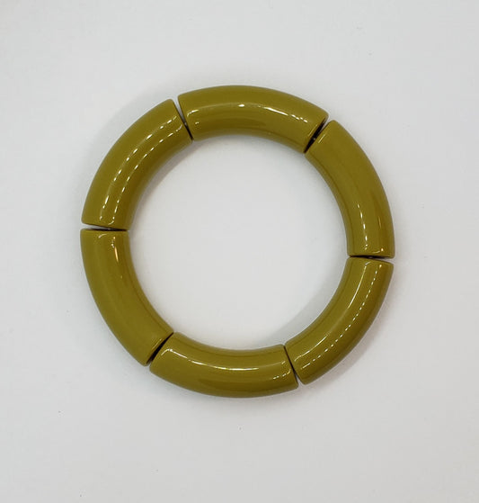 Oregano - Chunky Bamboo Bangle