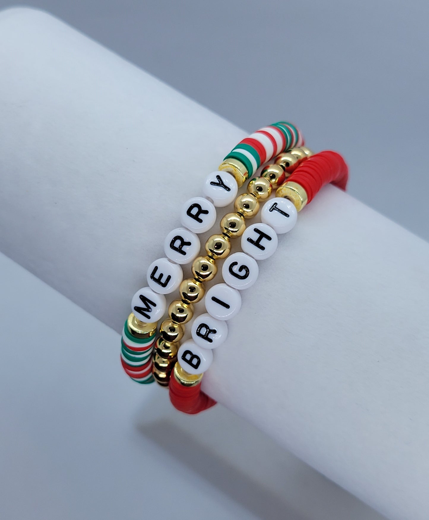 MERRY and BRIGHT Bracelet Set