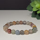 Rutilated Quartz 8mm Gemstone Bracelet - For manifestation & amplification