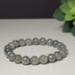 Blue/Grey Labradorite 8mm Gemstone Bracelet - For ritual work & protection