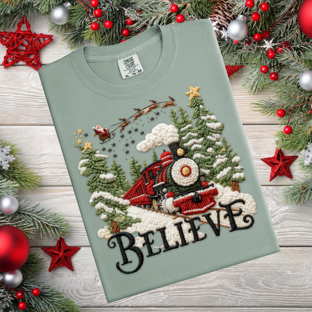 Believe - Faux yarn design