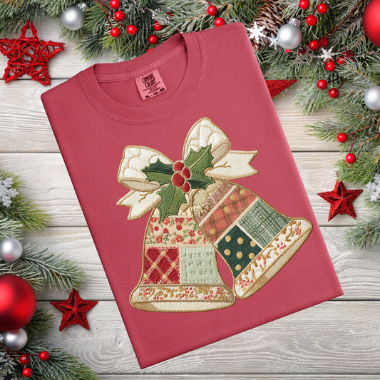 Christmas Bells - Faux patchwork