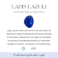 Lapic Lazuli 8mm Gemstone Bracelet - For leadership & expression