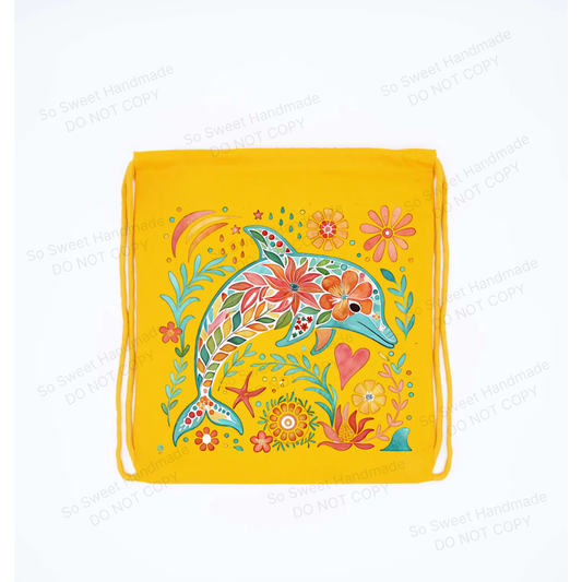 Drawstring Canvas Backpacks