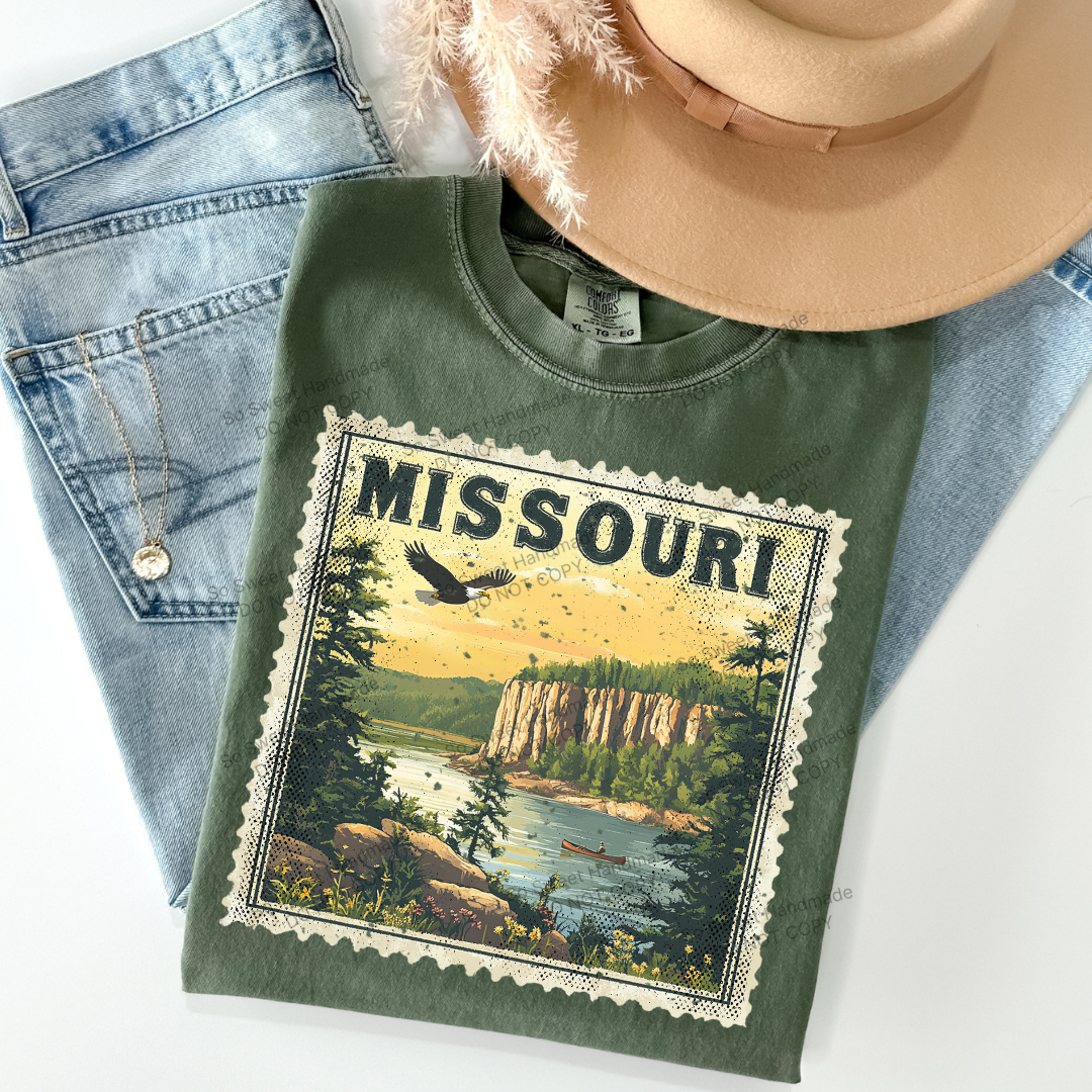 Vintage State Stamps