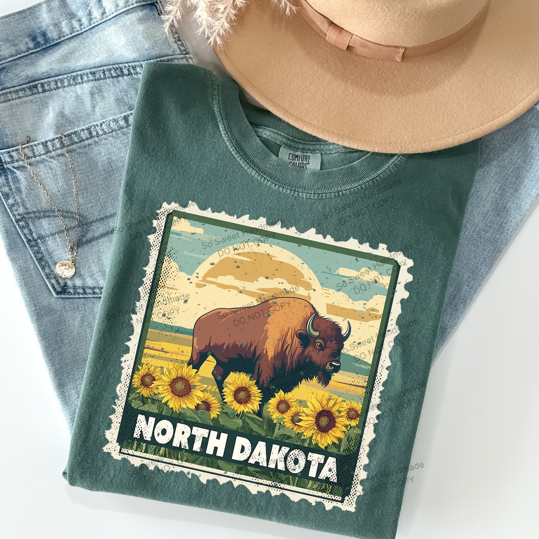 Vintage State Stamps