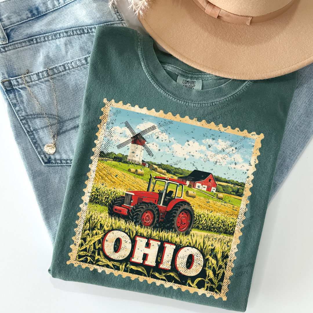 Vintage State Stamps
