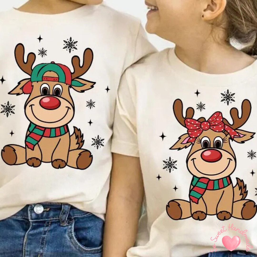 Cute Reindeers - With or without names