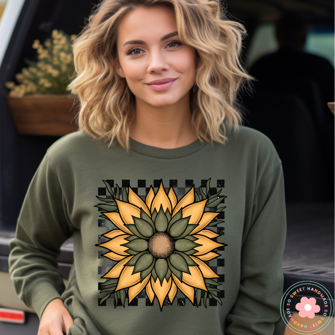 Retro Sunflower