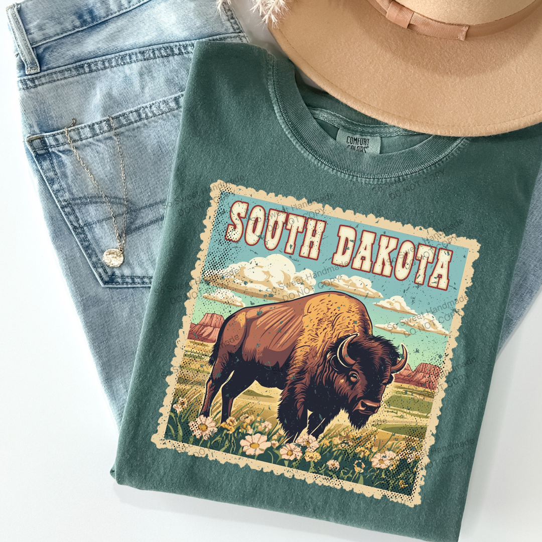 Vintage State Stamps