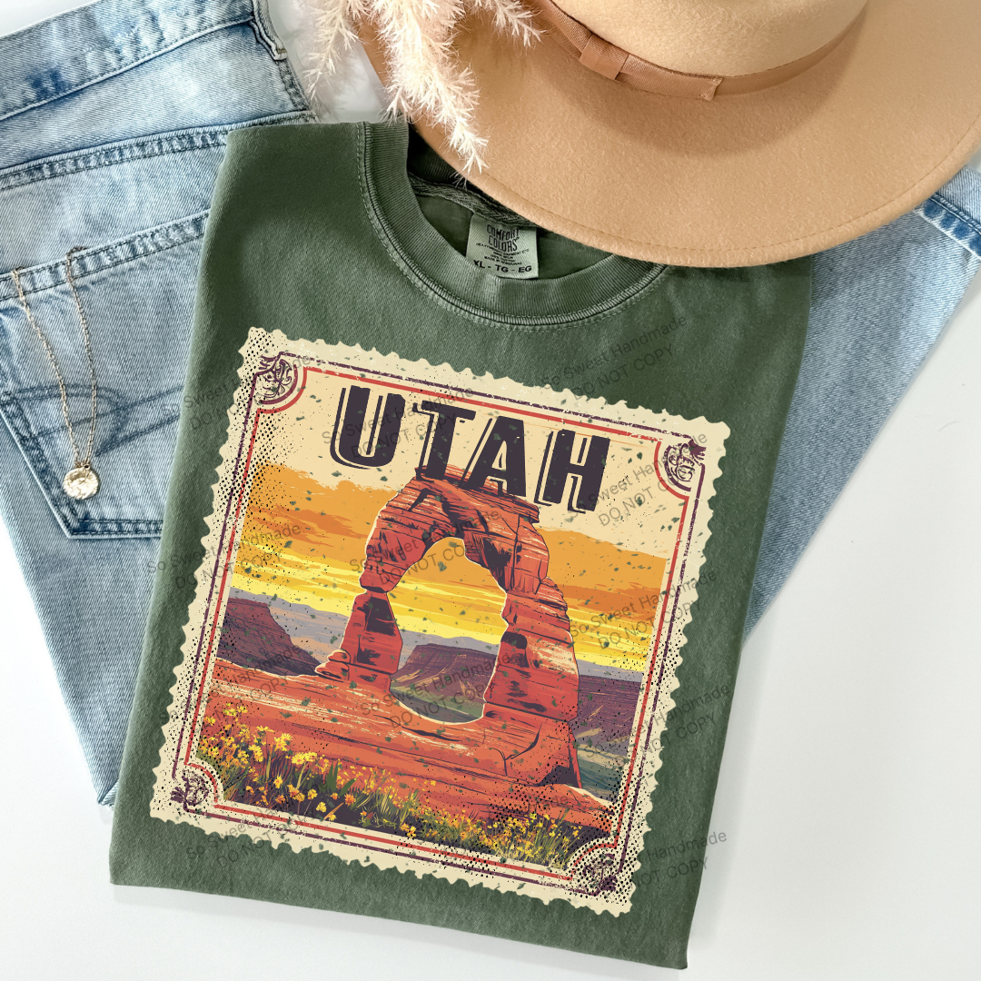 Vintage State Stamps