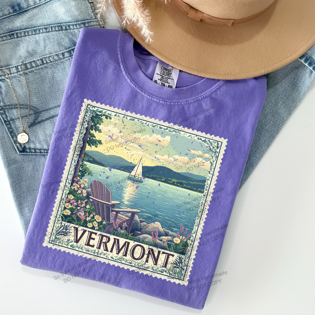 Vintage State Stamps